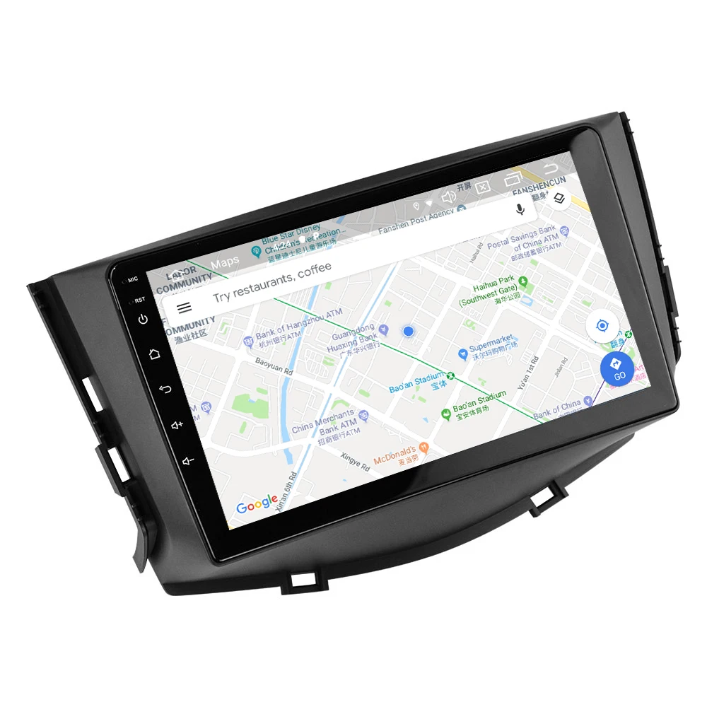 EKIY 9' ips Android 9,0 авто радио Автомобильный мультимедийный для Lifan X60 2012- gps Navi Навигация стерео аудио 4G wifi видео плеер