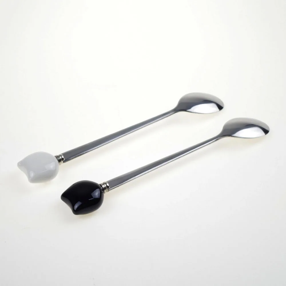 Ложка из нержавеющей стали для чая кофе сахара мороженого|Ложки| |