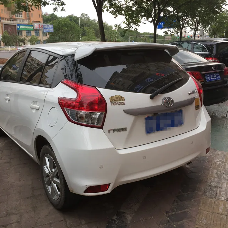 Спойлер для Toyota Yaris 2014 2015 2016 2017-2019 спортивный спойлер из АБС-пластика заднего
