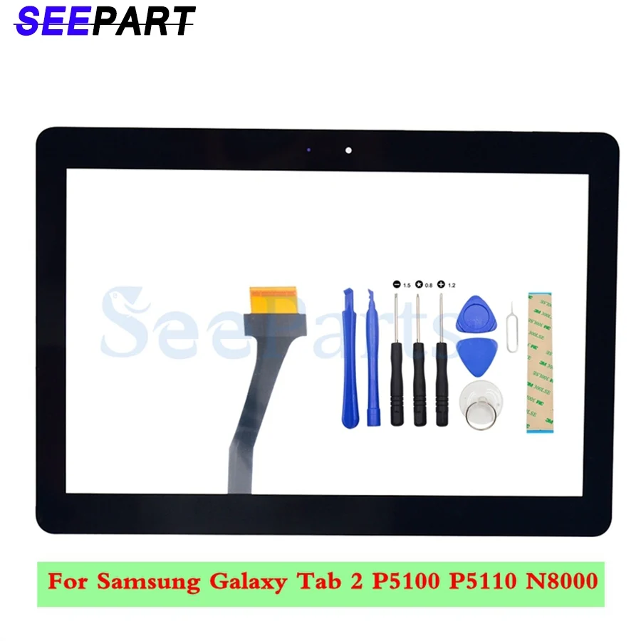 Сенсорный экран 10 1 дюйма для Samsung Galaxy Tab 2 P5100 P5110 N8000 N8010 панель с дигитайзером SAMSUNG
