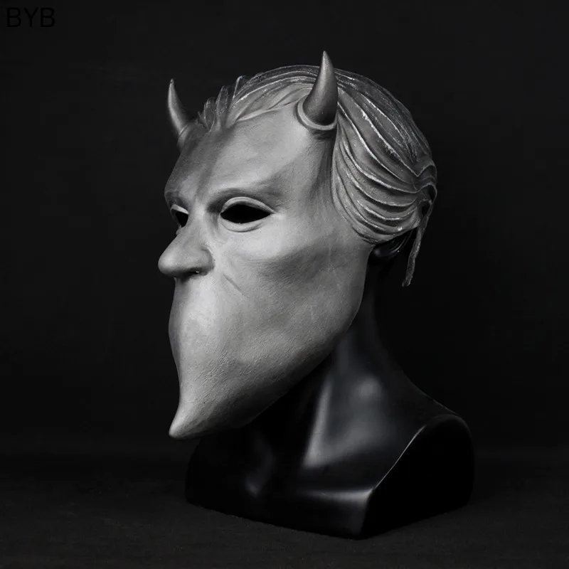 Маска Из Латекса Ghost Nameless Ghouls для Хэллоуина карнавальный костюм B.C вечерние