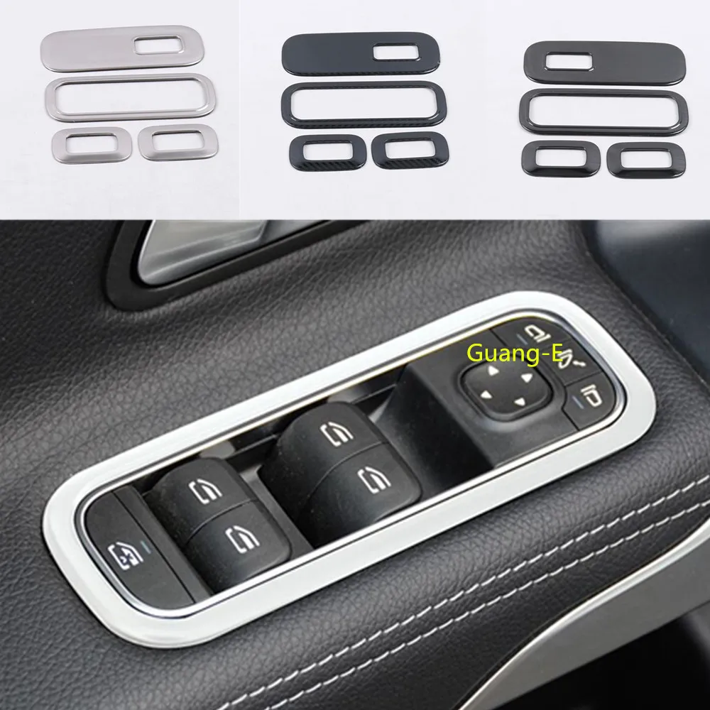 Car Inner Door Window Glass Panel Armrest Lift Switch Button Trim For Mercedes Benz A Class W177 A180 A200 A250 2019 2020 2021 | Автомобили