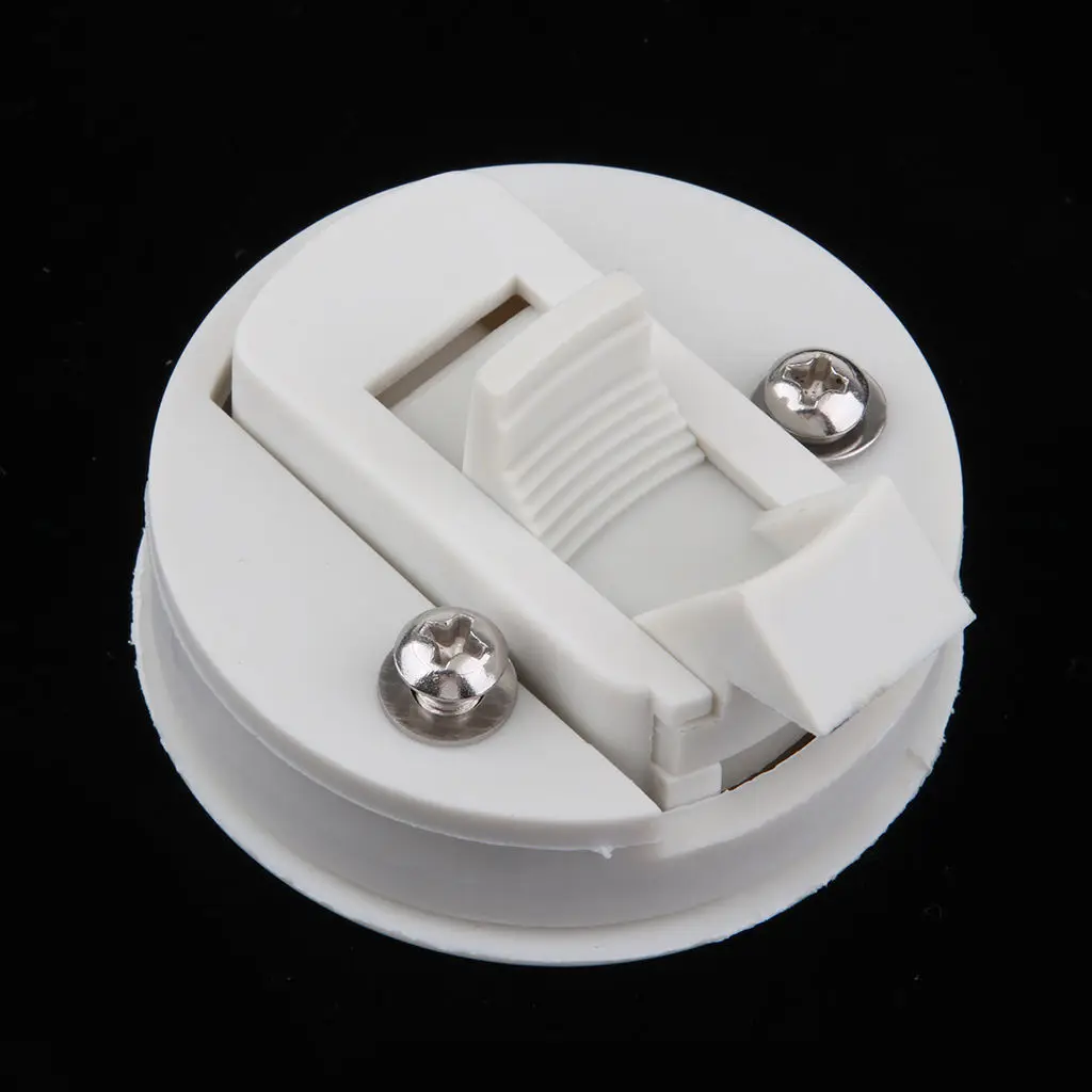 

Marine Boat Plastic 2.4" Flush Pull Locker Hatch Latch Lift Handle with Key