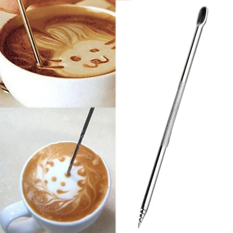 

Fashion Fancy Coffee Printing Flower Mold Latte Coffee Cappuccino Mold Coffee Cake Decoration Cake Plastic Mold Template