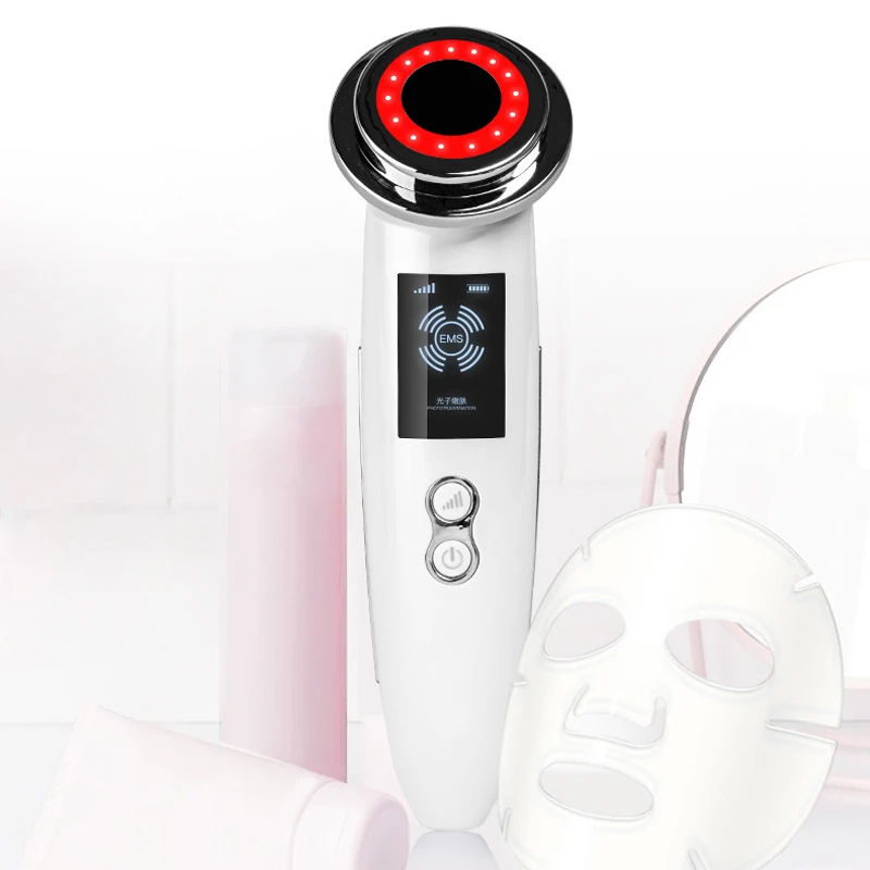Радиочастотный фотонный массажер для омоложения кожи лица|Устройство ухода за