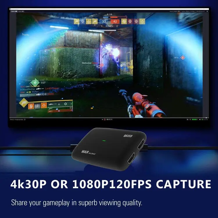 Ezcap 321 USB 3 0 HD игровой захват карта для прямой трансляции видео коробка записи в 4K 30
