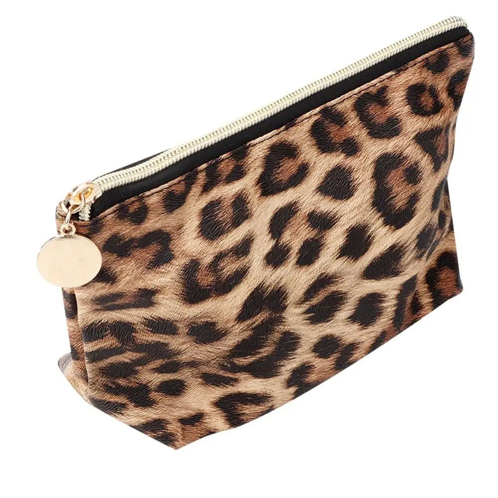 

Leopard Print Functional Portable Tattoo Machine Organizer Storage Permanent Makeup Eyebrow Pen Cosmetic Bag Tattoo Accessories