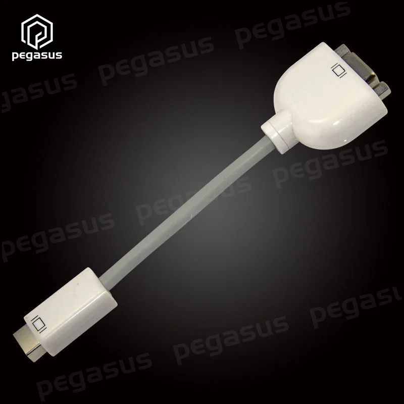 15CM Mini DVI Male to VGA Female Adapter Convertor For Apple MacBook Display Monitor | Электроника