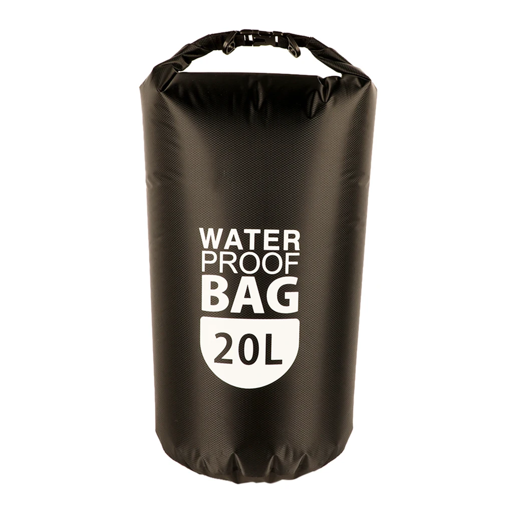 20л Водонепроницаемый сухой мешок пакет для рафтинга каноэ Дайвинг пляж | Спорт и