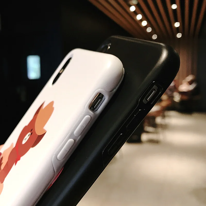 Друзья Корея Медведь телефон чехол s Чехол для iphone X XR XS MAX 6 6s 7 8 Plus Coque мягкий s| |
