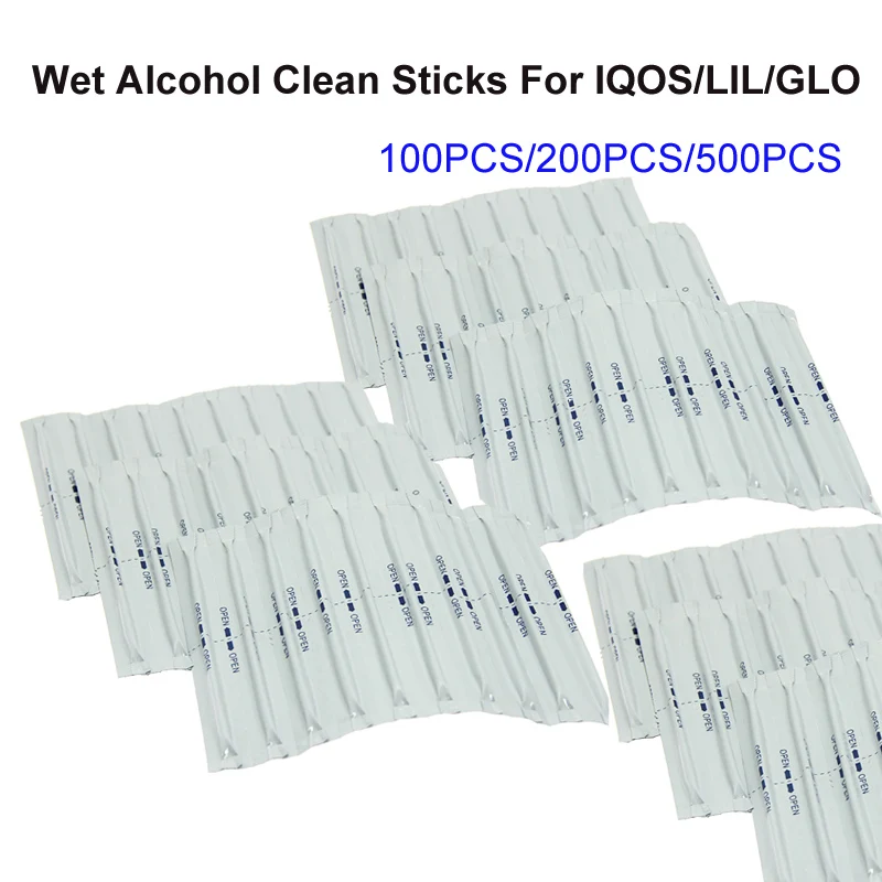Новинка электронная сигарета 1000 шт влажные ватные тампоны для IQOS 2 4 PLUS 3 0/3 DUO