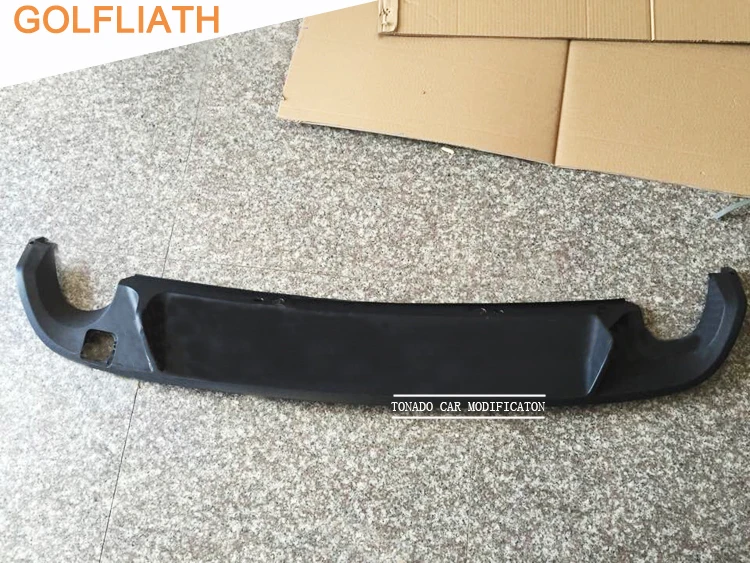 Матовый черный бампер GOLFLIATH ABS для VW Golf VI MK6 GTI 2010 2013|golf gti mk6 black|bumper gtilips lip |
