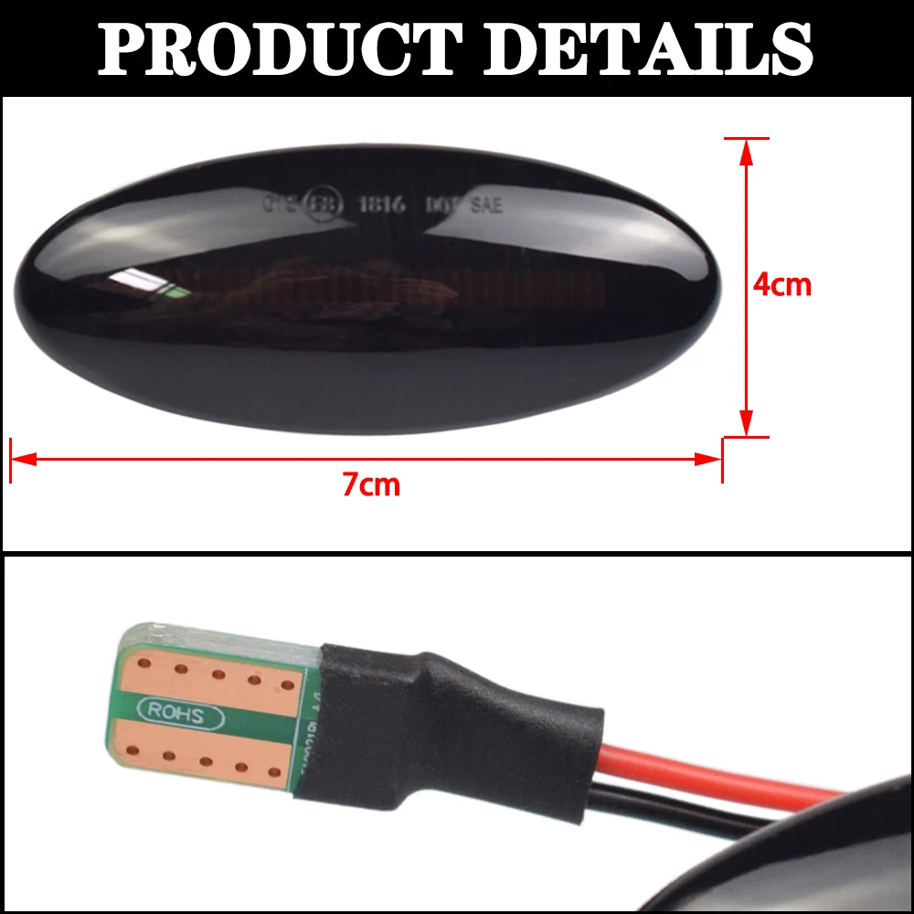 Динамический указатель поворота ретранслятор лампа индикатор для Opel Vauxhall Vectra B MK1