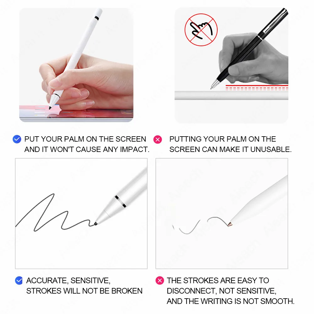 

For Apple Pencil Ipad Pen 2 1 For Ipad Pro 11 12.9 2020 2019 Stylus Pen For Ipad AIR 3 MINI 5 7 6 10.5 10.2 7.9 Ipad Accessories