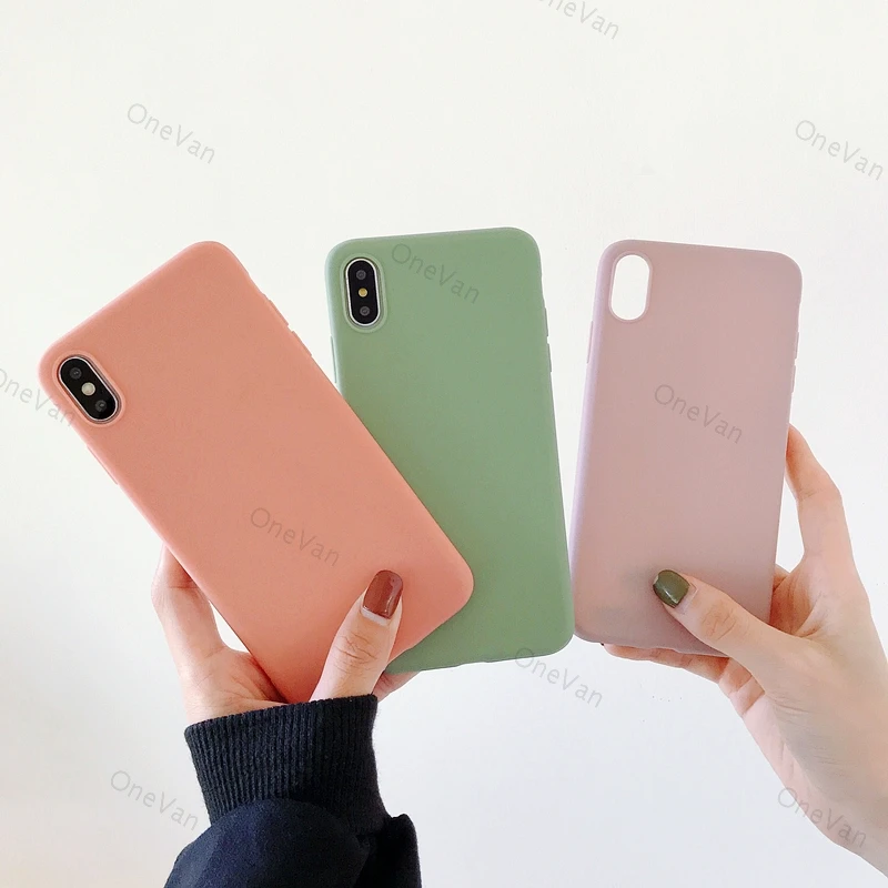 Чехол для телефона Xiaomi Redmi Note 7 7A K20 матовый цветной чехол из мягкого ТПУ Mi 9 SE A3 Lite