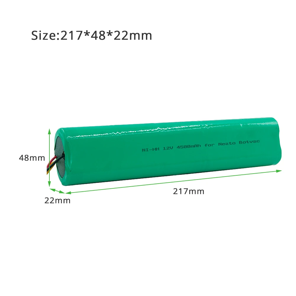 

NEW D75 Vacuum Cleaner Battery 12V 4500mAh Ni-MH Rechargeable Battery for Neato Botvac D85 70e 75 80 D75 caSino187 EBVB-141