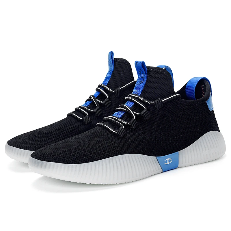 

2019 Sneakers Men Flying Woven Men's Shoes Comfortable Wear Resistant Shoes Men Mans Footwear Zapatillas Hombre Scarpe Uomo
