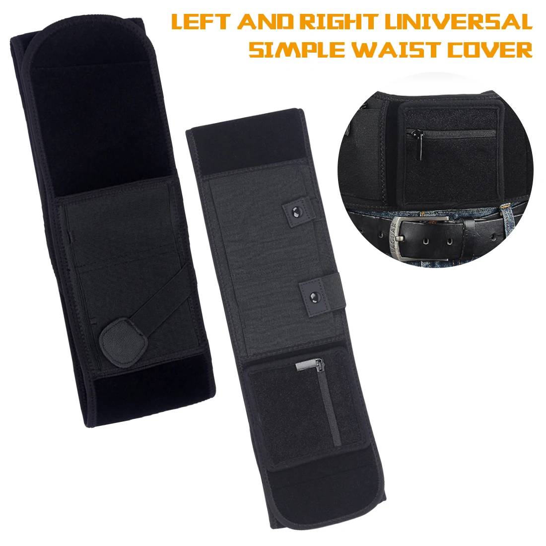 Кобура для живота с глубоким консилером Edition Black | Подходит Glock 19 43 26 Pro MP Shield Bodyguard