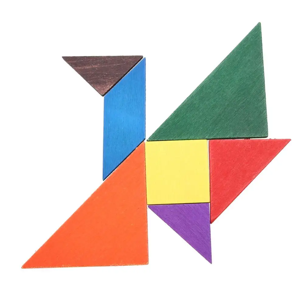 Детская деревянная головоломка игрушки детская прямоугольная Тетрис 3D