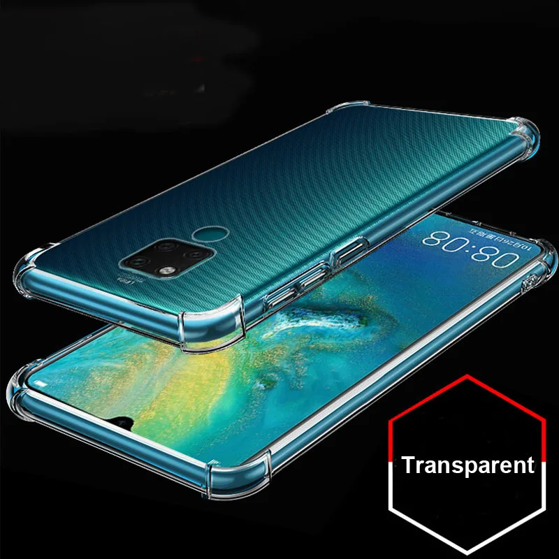 Синий цвет для huawei mate 20X5G Чехол подушки безопасности буфера полная защита чехол для huawei mate 20 X TPU задняя крышка mate 20x