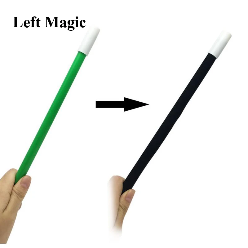 Magic Wand Changing Color Tricks ( Red/Yellow/Green/ Rainbow ) Stick Cane change colors Close Up Street Stage | Игрушки и хобби