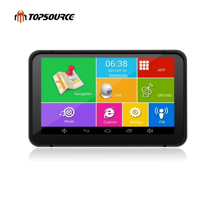 Автомобильный GPS навигатор AVIN 7 дюймов 8 ГБ с камерой заднего вида|GPS для