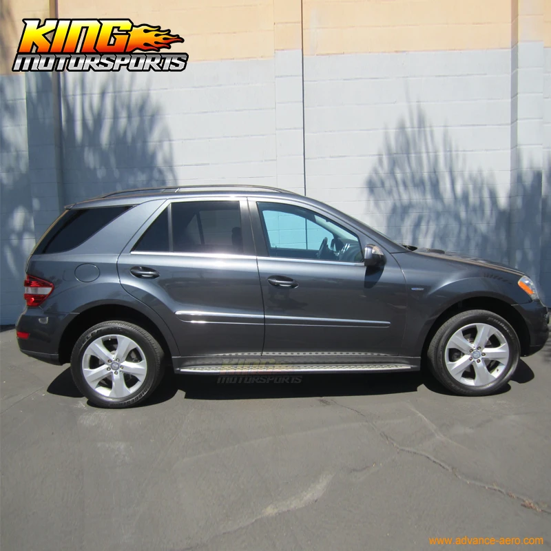 Подходит для 2006 2011 Mercedes Benz Class W164 OE style Running Board боковая ступенчатая панель|w164 running