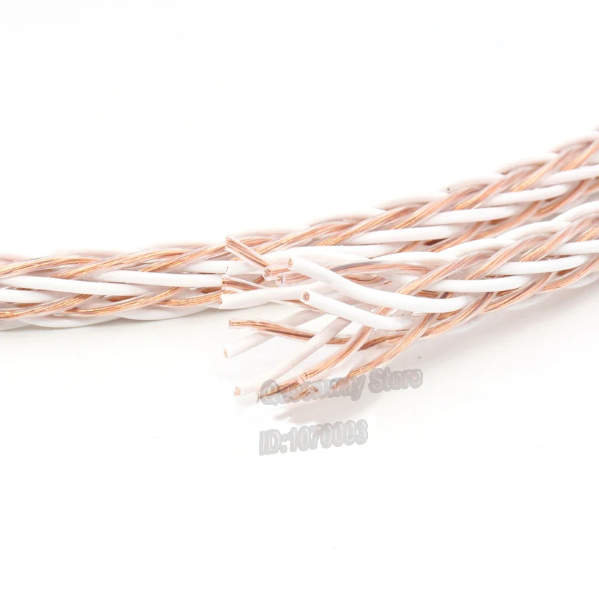 8TC HiFi hi-end hiend однокристальный медный AV кабель для динамика | Электроника