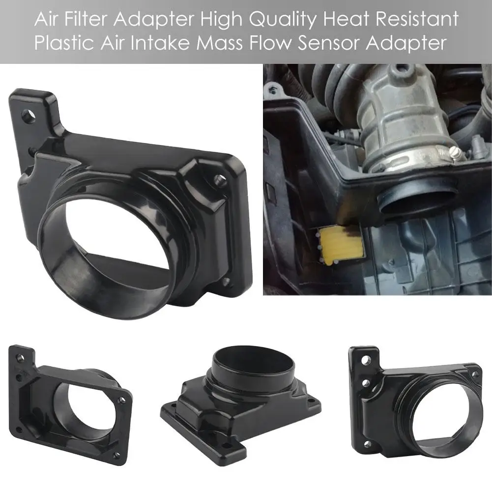 

Car Air Flow Sensor Adapter Air Filter Adapter High Quality Heat Resistant Plastic Air Intake Mass Flow Sensor Adapter