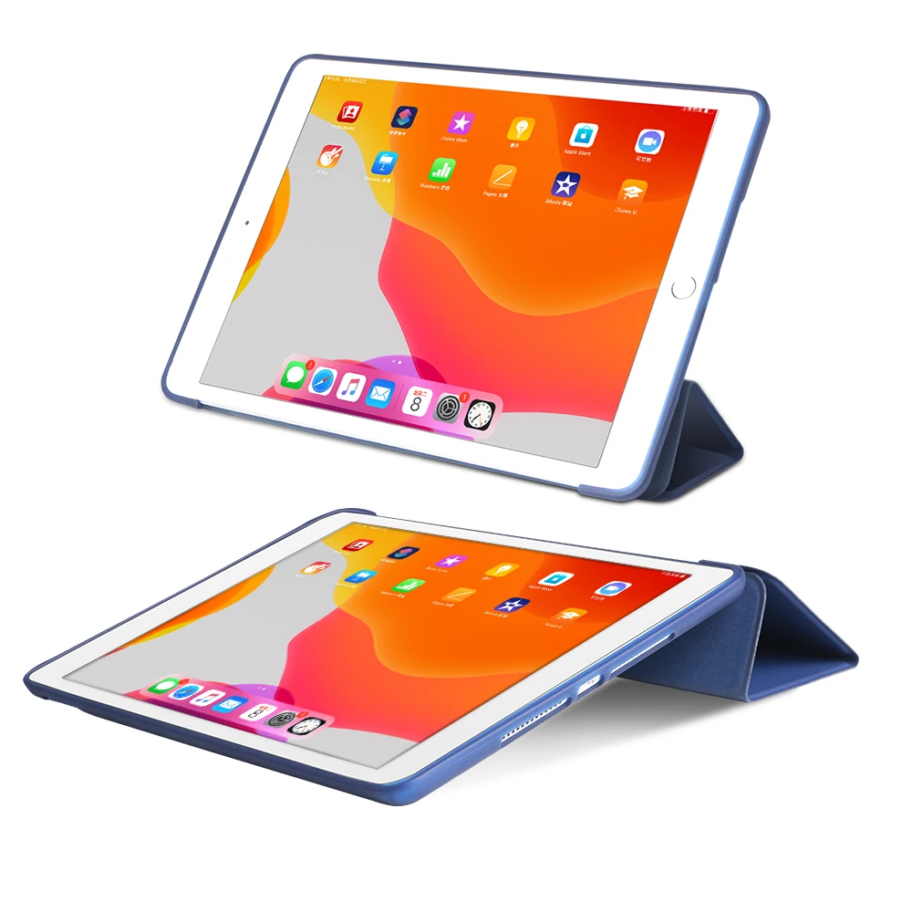 Чехол для iPad 10 2 2019 Тонкий Магнитный чехол подставка планшета умный 7 го поколения