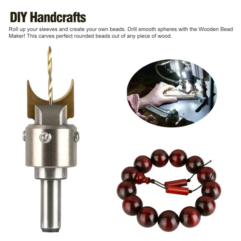 

Tools Drill bits Titanium alloy Blades Wrench Handle Ball Alloy Bead Maker
