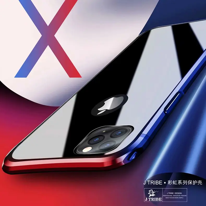 Роскошный Алюминиевый Чехол для iPhone 11 Pro металлический чехол для iPhone 11 Pro Max жесткий чехол для телефона iPhone 11 11Pro противоударный чехол