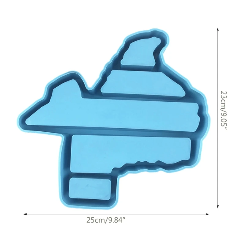 

Cosmetic Storage Box Epoxy Resin Mold Makeup Tray Silicone Mould DIY Crafts Jewerly Organizer Casting Mold Home Decorations LX9E