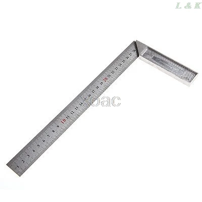 1 шт. квадратная линейка из нержавеющей стали 30 см|angle measuring|steel squareruler square |