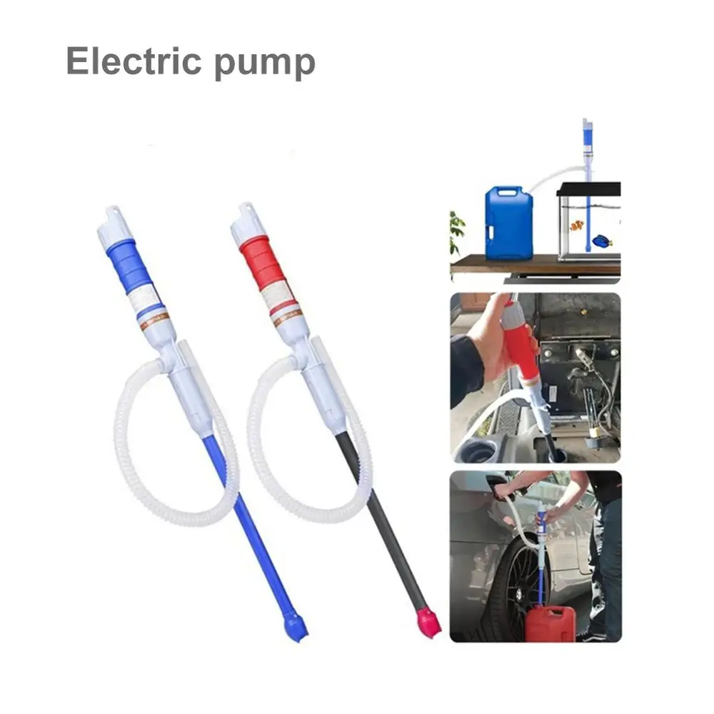 Электрический топливный насос для перекачки 12В Портативный ручной водяной