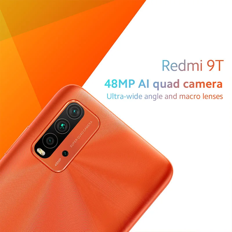 Глобальная версия Xiaomi Redmi 9 T 4 Гб RAM 64 ГБ/128 ГБ ROM т Мобильный телефон Snapdragon 662 Octa Core 48MP