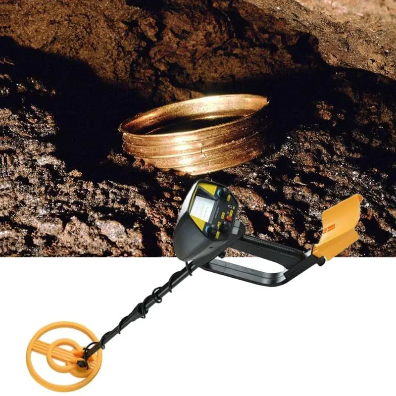 

MD4080 Metal Detector High Sensitivity Professional Adjustable Gold Underground Iron Finder Searching Treasure Hunter
