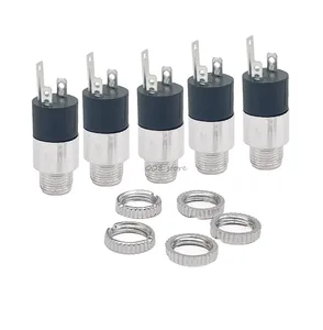 5 шт.лот PJ392 3,5 мм стерео гнездовой разъем с винтом 3,5 аудио разъем для наушников PJ-392