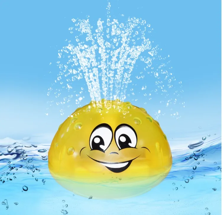 Water jet ball A Новинка, 1 шт., вечерние, для ванной, для малышей, детей, Душ, забавный, меняющий цвет, светодиодный светильник, игрушки для детей, аксессуары для ванной комнаты - Цвет: Water jet ball A