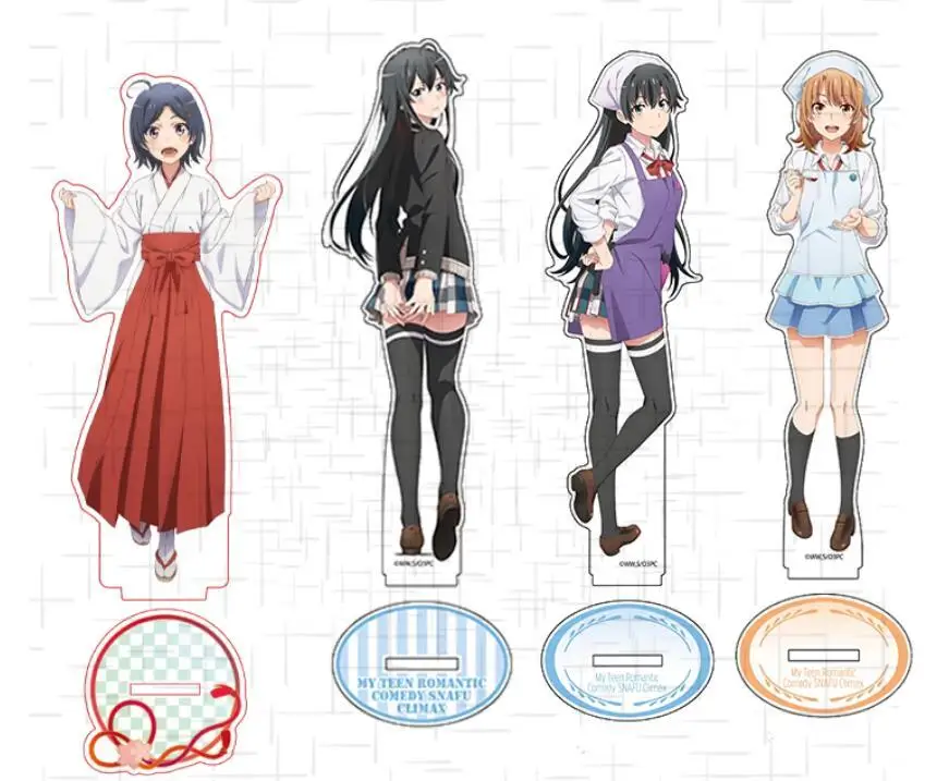 

Anime My Youth Romantic Comedy Is Wrong, As I Expected Yukinoshita Yukino Acrylic Stand Figure Model Plate Accessories Xmas Gift