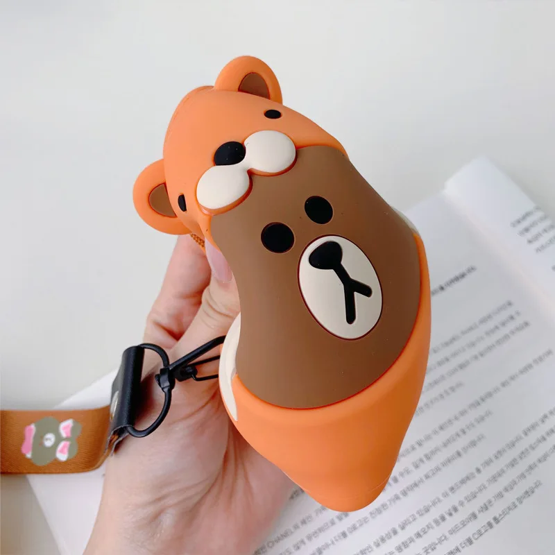 Kawaii animals стильное портмоне для монет силиконовые наушники сумки хранения Airpods