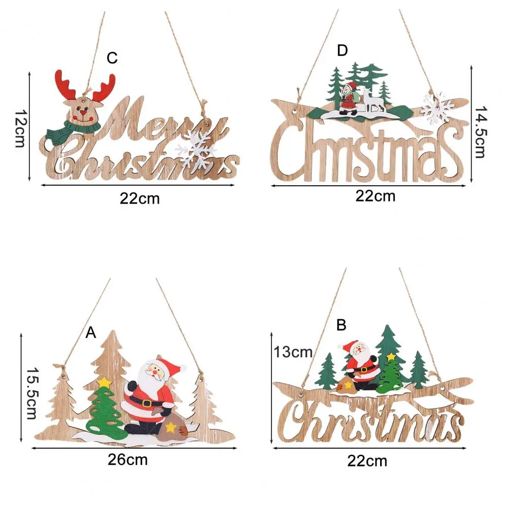 Рождественские украшения для списка в стиле Санта-Клауса рекламная атмосфера