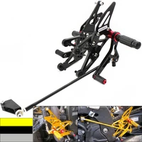 rear set rearsets foot peg rest footpeg brake shift shifting lever pedal for yamaha yzf r1 yzf r1 07 08 2007 2008