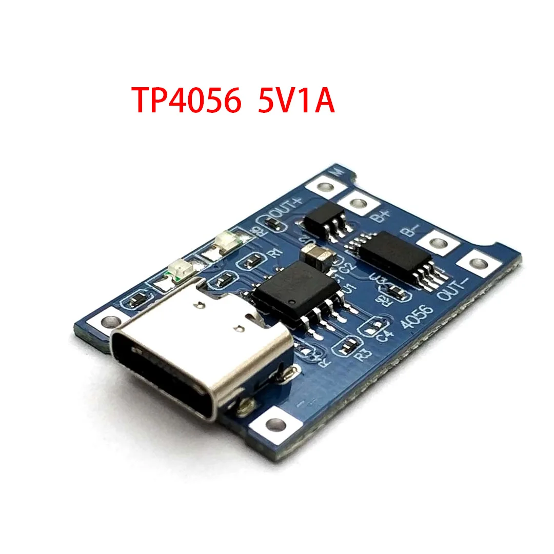 TP4056 5V 1A Type c USB 18650 модуль зарядного устройства литиевой батареи зарядная плата