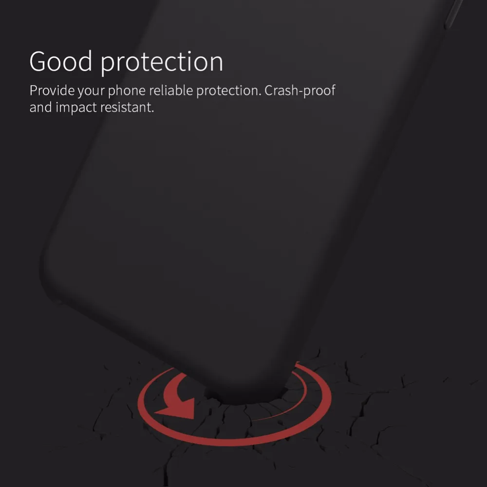 10 шт./лот защитный чехол Nillkin Flex Pure для iphone 11 pro 5,8 дюймов жидкий силиконовый резиновый противоударный чехол для телефона