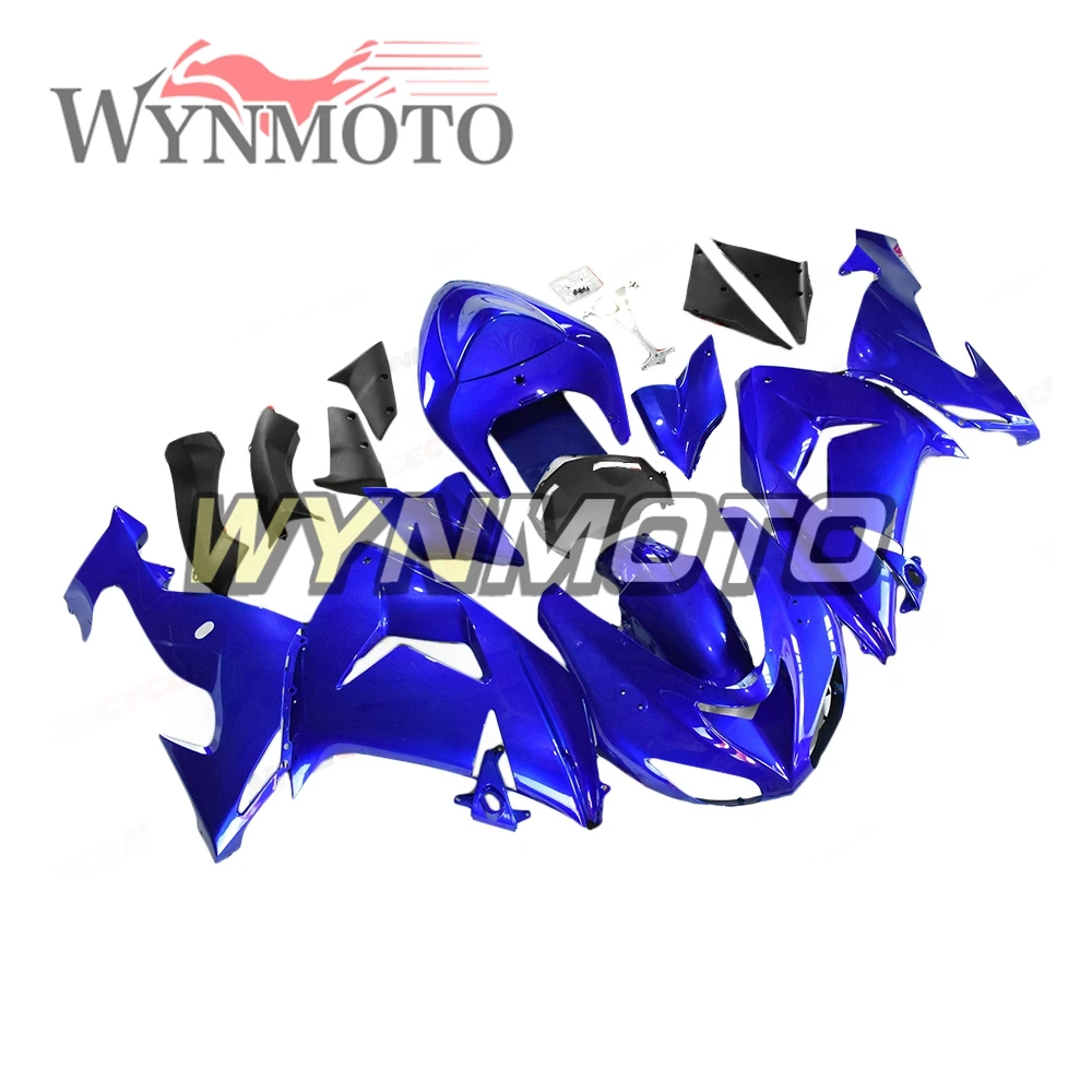 

Синий полный обтекатель для Kawasaki ZX-10R ZX10R 2006 2007 06 07 инъекция ABS пластиковый Кузов для мотоцикла