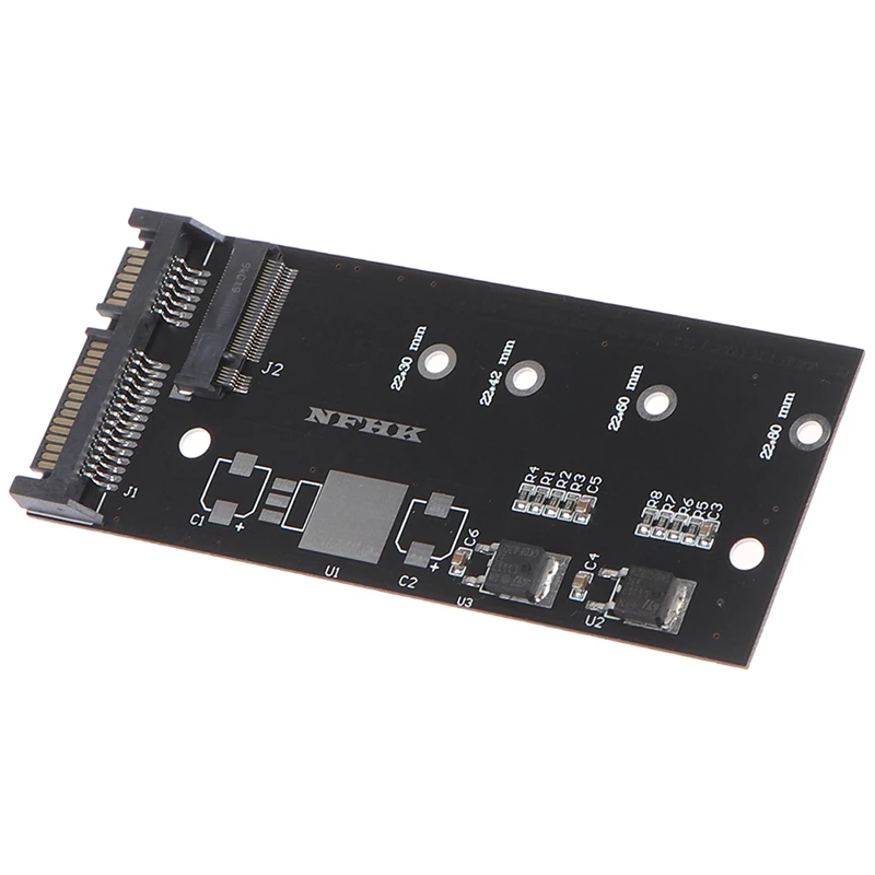 B + M Key M.2 NGFF SSD To 2 5 ”SATA3 преобразователь адаптер карта интерфейс обновленный