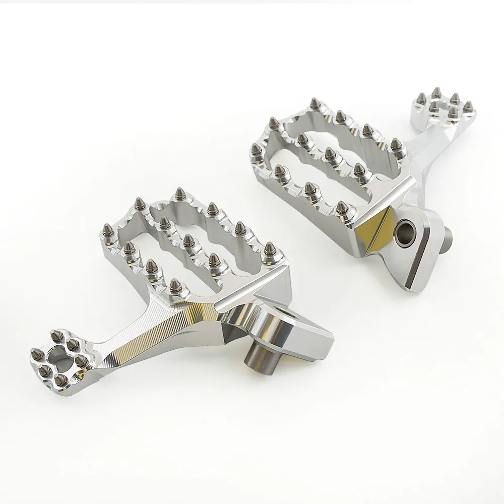 

CNC Footpeg Foot Pedal Pegs Footrest For Yamaha WR 250R/X/F 426F 450F WR426F YZ 125 85 250F 426F 450F Ditbike Pit Dirt Bike Peg