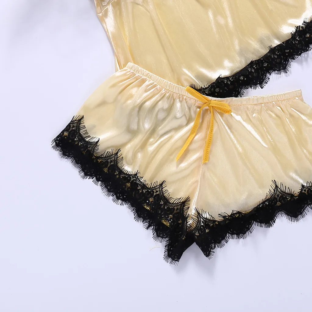 Сексуальное женское нижнее белье кружевное сексуальное ночное комплект из 2