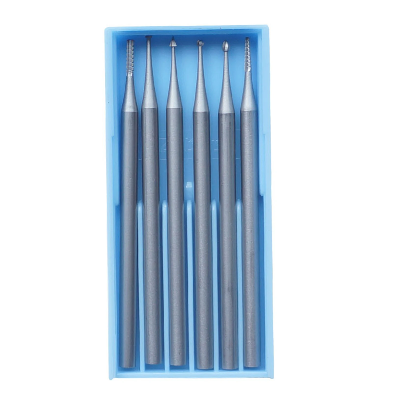 

6Pcs 2.35mm Threading Machine Olive Core Carving Cutters Tungsten Steel Engraving Cutter Electric Hollow DIY Art Carving Tools